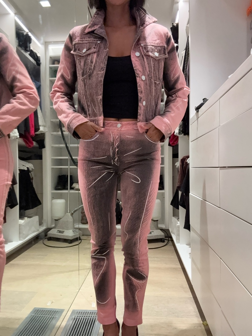 Rare Moschino Couture Matching Jacket & Pants Set View 2